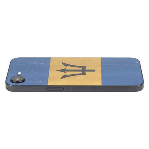 Barbados Flag Distressed iPhone 16e Skin